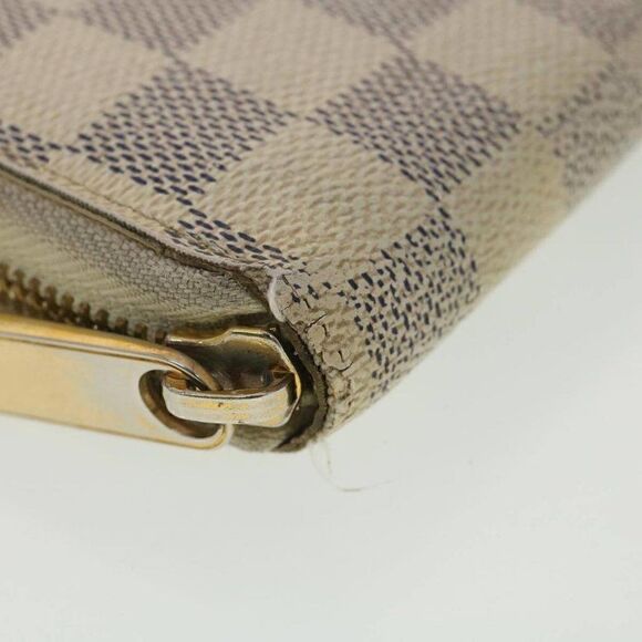 LOUIS VUITTON Damier Azur Zippy Wallet Long Wallet - Picture 7 of 15